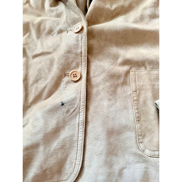 BRANDON THOMAS TAN LEATHER JACKET - Picture 4 of 7